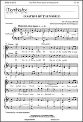 O Savior of the World Two-Part Mixed choral sheet music cover